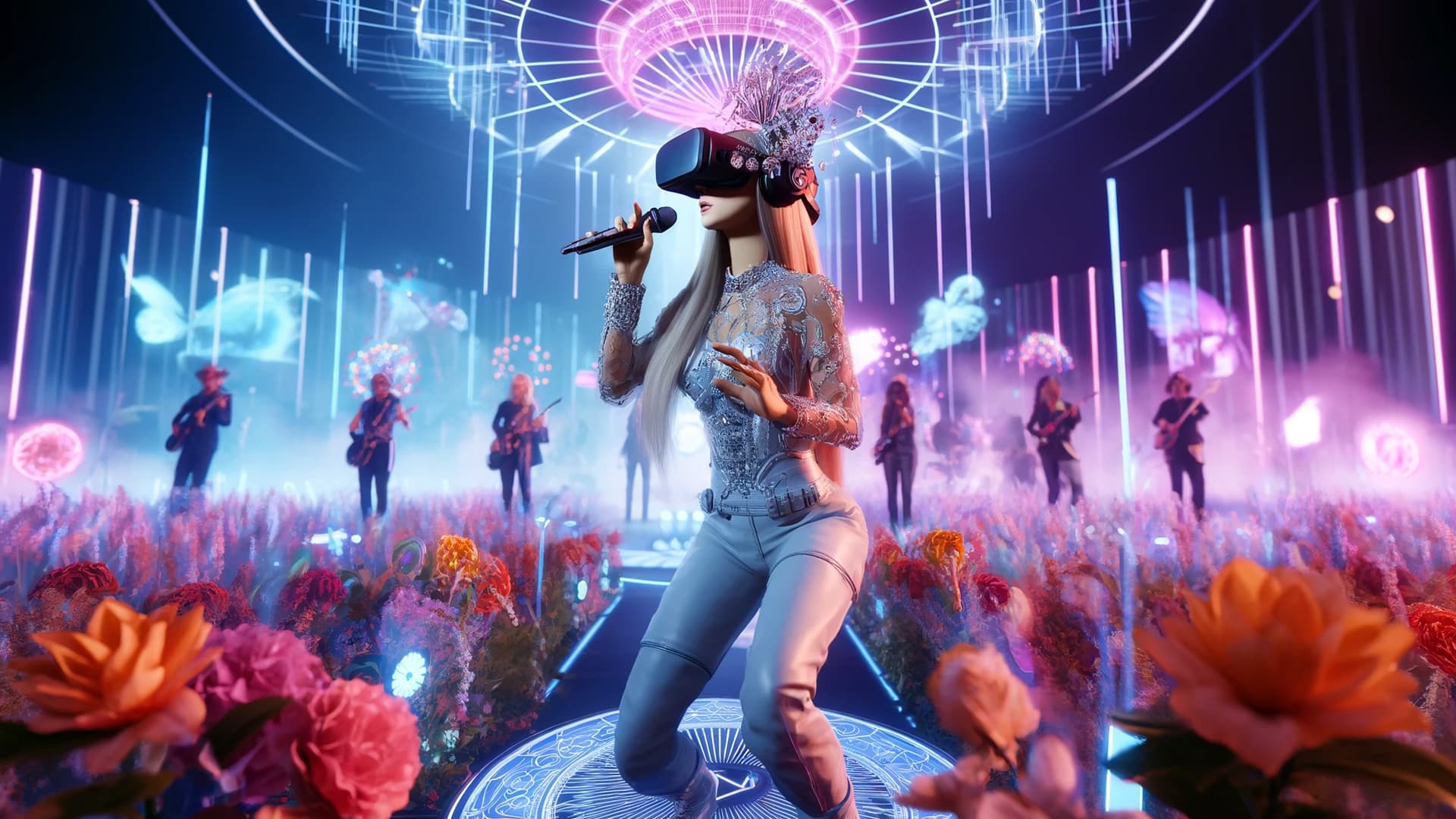VR Live Music Performance Showcase