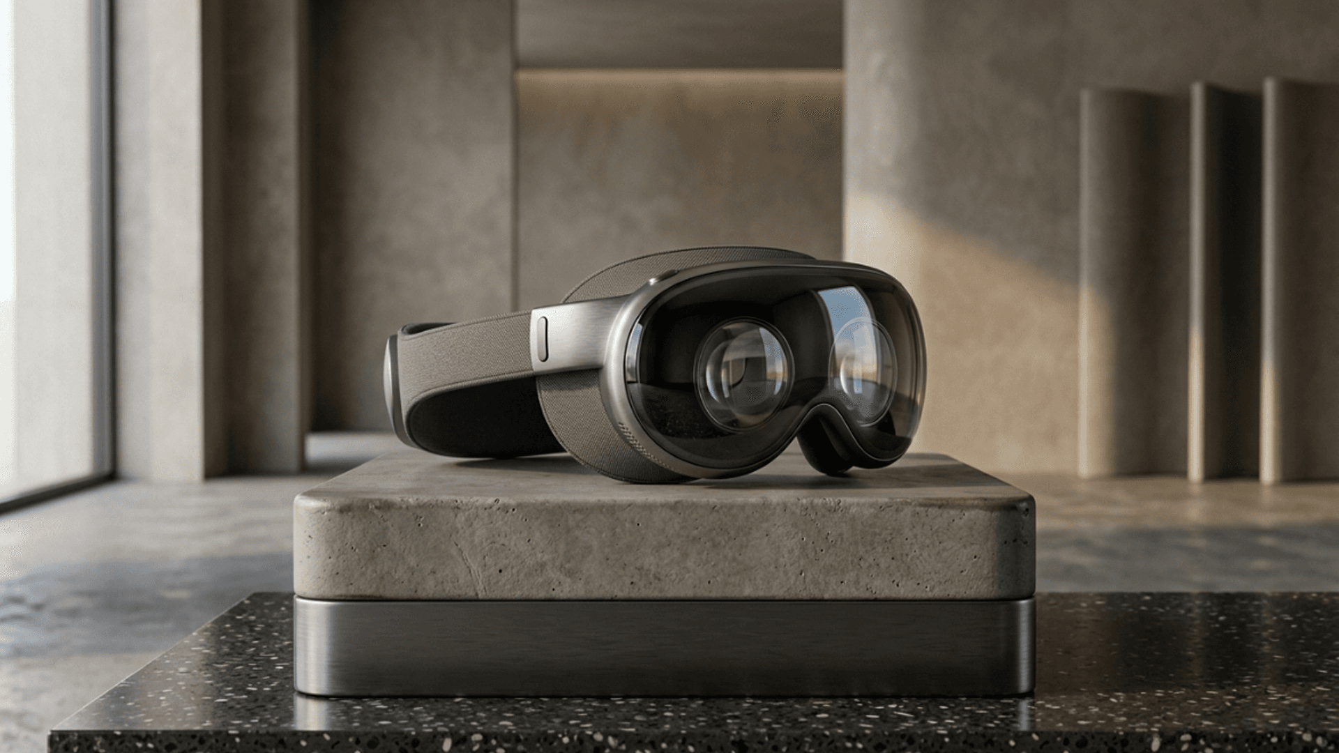 VR Spatial Product Reveal Console