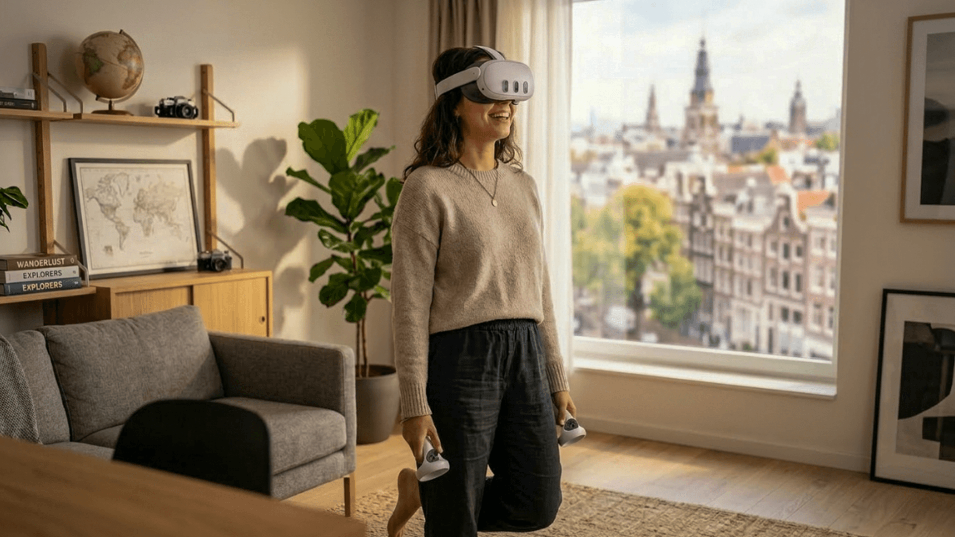 VR Interactive Tour Node View